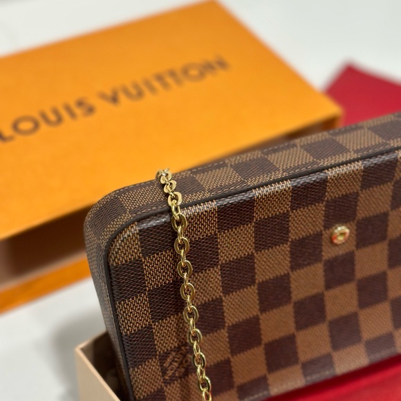 Louis Vuitton Félicie Pochette Damier Ebene - Picture 4 of 10